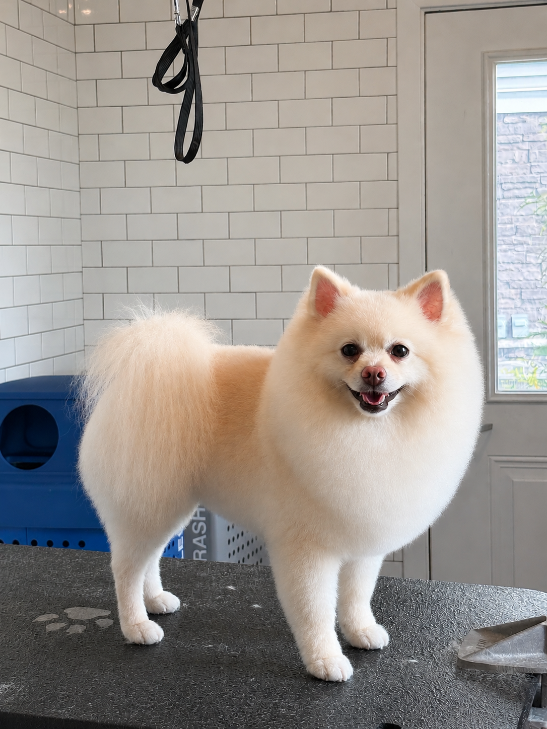 Pet after grooming